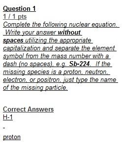 Quiz 17A